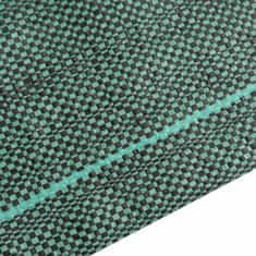 Vidaxl Mulčovací textilie zelená 1,5 x 100 m PP