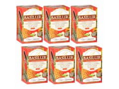 Basilur BASILUR Fruit Infusions - Ovocný čaj bez kofeinu, 4 příchutě v sáčcích 25 x 1,8 g 6