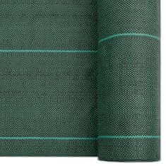 Vidaxl Mulčovací textilie zelená 1 x 200 m PP