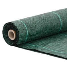 Vidaxl Mulčovací textilie zelená 2 x 50 m PP