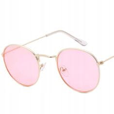 MUVU Růžové Sluneční Brýle, Dívčí Retro Sluneční Brýle, Vintage Sluneční Brýle