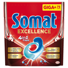 Somat Excellence 4v1 kapsle do myčky 75 ks