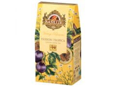 Basilur BASILUR VINTAGE BLOSSOMS - Passion Tropica Zelený listový čaj s květy heřmánku a vůní mučenky 75 g x1