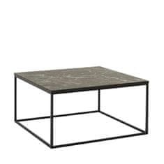 Adore Konferenční stolek DOMITILLA nízký, kovová konstrukce, mramor