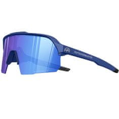 Outdoor master Sportovní Sluneční Brýle Hawk HD Polarized, Blue/Grey Revo Blue + čirá náhradní čočka