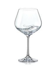 Crystalex Turbulence - set 2 sklenic na červené víno, originální design za vynikající cenu.