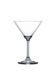 Crystalex Bohemia Crystal Sklenice na martini Lara 210ml (set po 6ks)