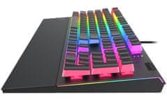 SPC Gear klávesnice GK650K Omnis Pudding Edition / mechanická / Kailh Brown / RGB / kompaktní / US layout / USB