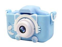 Verk 18257 Dětský digitální fotoaparát kočka modrá