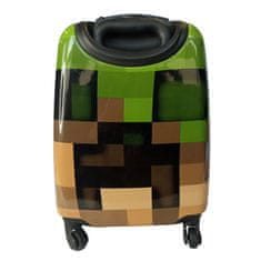 bHome Dětský cestovní kufr Minecraft Pixel 29l