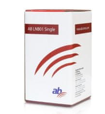 AB konvertor LNB single RED edition