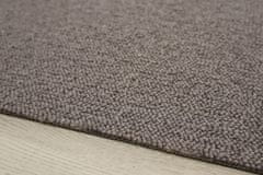 Betap AKCE: 290x400 cm Metrážový vlněný koberec Izmir 92 hnědý (Rozměr metrážního produktu Bez obšití)