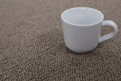 Betap AKCE: 290x400 cm Metrážový vlněný koberec Izmir 92 hnědý (Rozměr metrážního produktu Bez obšití)
