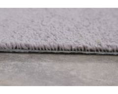 Vopi AKCE: 312x60 cm Metrážový koberec Eton šedý 73 - neúčtujeme odřezky z role! (Rozměr metrážního produktu Bez obšití)
