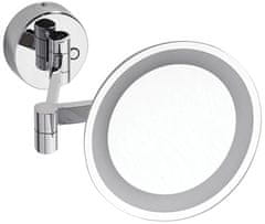 BPS-koupelny Kosmetické zrcátko s LED osvětlením, ø 210 mm - 116101802