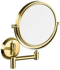 BPS-koupelny RETRO zlato: Kosmetické zrcátko oboustranné, ø 140 mm - 106101698