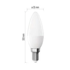 Emos LED žárovka Classic svíčka / E14 / 2,5 W (32 W) / 350 lm / teplá bílá