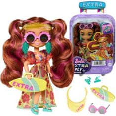Mattel Panenka Barbie Extra Fly Minis cestovatelka v plážovém letním stylu