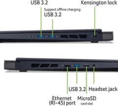Acer Acer Predator Helios Neo 16/PHN16-72-93AC/i9-14900HX/16"/2560x1600/32GB/1TB SSD/RTX 4060/bez OS/Blac