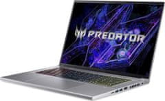 Acer Acer Predator Triton Neo 16/PTN16-51-95EP/U9-185H/16"/2560x1600/32GB/1TB SSD/RTX 4060/W11P/Silver/2R