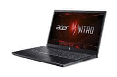 Acer Acer Nitro V15/ANV15-51-572R/i5-13420H/15,6"/FHD/16GB/1TB SSD/RTX 4060/W11H/Black/2R