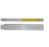 metr skládací 2m dřevěný, žluto-bílý, serie 700, typ 717 (01328)