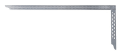 Hedue Tesařský úhelník Z284 800x320mm s mm stupnicí a s opisovacími otvory (z284)