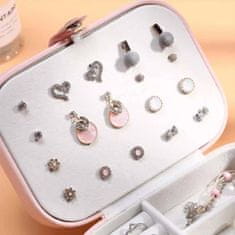 Netscroll Krabička pro ukládání prstenů, náušnic, náhrdelníků a dalších šperků, BoxJewlery