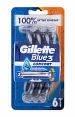 Gillette 6ks blue3 comfort, holicí strojek