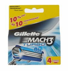 Gillette 4ks mach3 turbo, náhradní břit