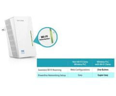 TP-Link Powerline ethernet tl-wpa4220 kit 500mbps, wifi