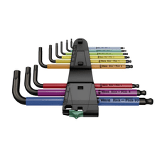 Wera sada zástrčných imbusových klíčů Hex Plus Multicolour 1 SB - 9 ks (073593)