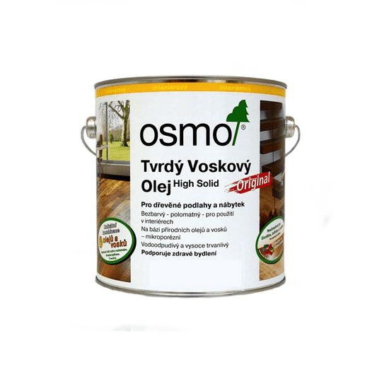 OSMO tvrdý voskový olej barevný - 0,75l medový 3071 (10100294)