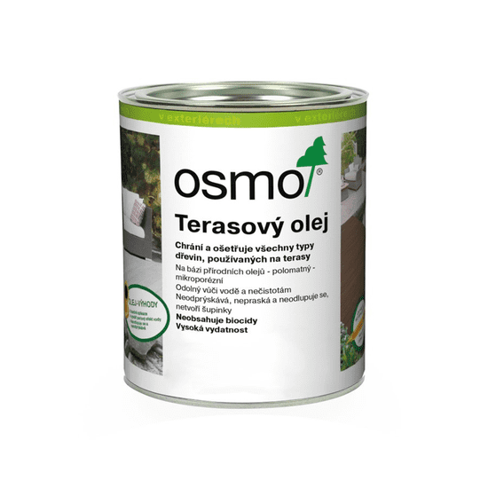 OSMO přírodně zbarvený terasový olej Modřín 009 - 0,75l (11500020)