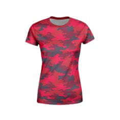 UTOPY wear Dámské sportovní tričko Art of Camo Red Velikost: M