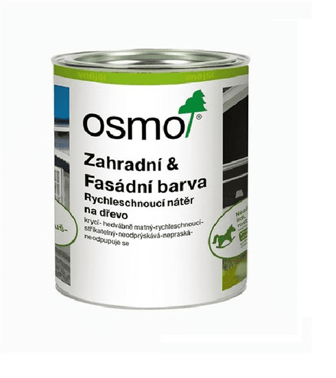 OSMO Zahradní & Fasádní barva 7542 Dopravní šedá A (RAL 7042) 0,75l (13100339)
