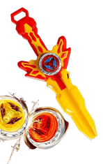 CAB Toys Dětský meč se spinerem - žlutý