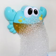 CAB Toys Bublinkový krab vyrábí bublinky pěnu ve vaně