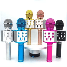 CAB Toys Karaoke bluetooth mikrofon růžový