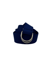 Levis Levi’s textilní unisex pásek s průvlečnou sponou v tmavě modré 