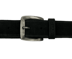 Levis unisex opasek v černé barvě s klasickou průvlečnou sponou