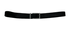Levis kožený unisex pásek s průvlečnou sponou v černé barvě
