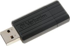 Verbatim Flash disk Store 'n' Go PinStripe/ 8GB/ USB 2.0/ černá