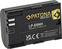 PATONA baterie pro foto Canon LP-E6NH 2400mAh Li-Ion Protect EOS R5/R6