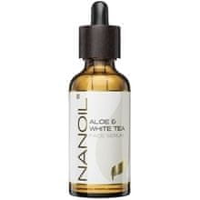 Nanoil Nanoil - Aloe & White Tea Face Serum - Pleťové sérum s aloe a bílým čajem 50ml 