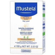 Mustela Mustela - Gentle Soap with Cold Cream - Dětské jemné mýdlo na tvář a tělo 100.0g 