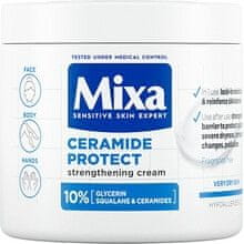 Mixa Mixa - Ceramide Protect Strengthening Cream ( velmi suchá pokožka ) - Posilující tělová péče 400ml 