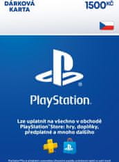 Sony ESD CZ - PlayStation Store el. peněženka - 1500 Kč