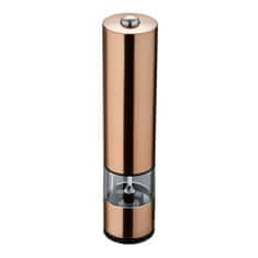 Bergner Elektrický mlýnek na pepř a sůl BG-48522-CP 22 cm Copper