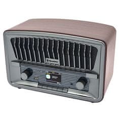 Roadstar Radiopřijímač , HRA-270D+BT, retro, vintage, LCD displej, Bluetooth, 230 V/50 Hz